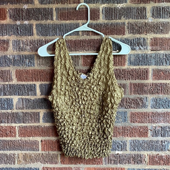 90s popcorn style top - Picture 1 of 4